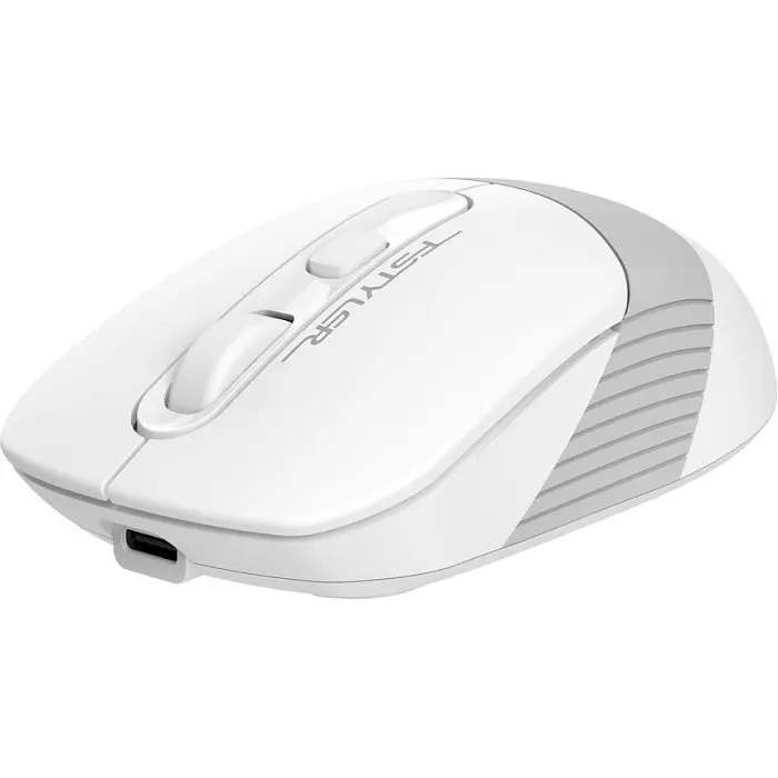 Миша A4Tech Fstyler FB10C Wireless Grayish White (FB10C (Grayish White)) - фото 5