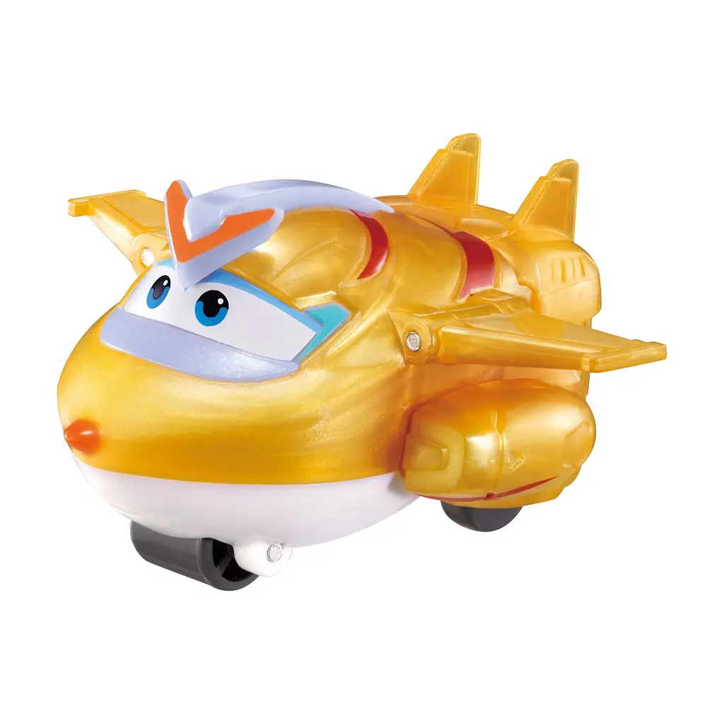 Игровая фигурка-трансформер Super Wings Transform-a-Bots Золотой Мальчик Golden Boy det0018387 - фото 2