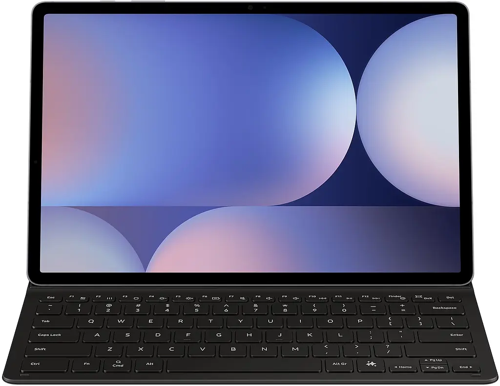 Чохол-клавіатура Samsung Book Cover Keyboard Slim Ai Key для Galaxy Tab S9+ 12.4 (X810/X816) / Tab S9 FE+ 12.4 (X610/X616) / Tab S10+ 12.4 (X820/X826) Black ENG/UKR (EF-DX820UBEGWW)