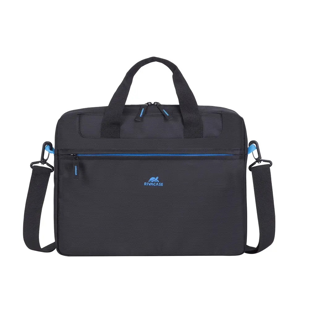 Сумка для ноутбука 14" Rivacase Regent Black поліестер 370x280x45 мм (8027) - фото 2
