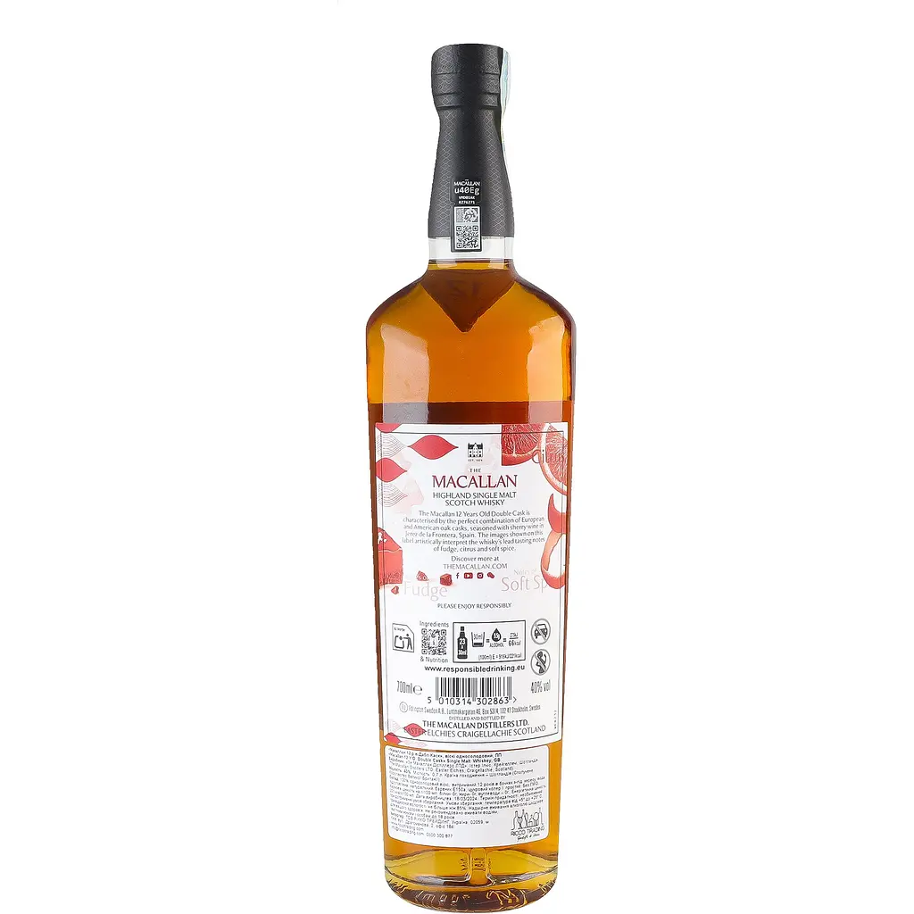 Віскі The Macallan Double Cask 12 yo Single Malt Scotch Whisky 40