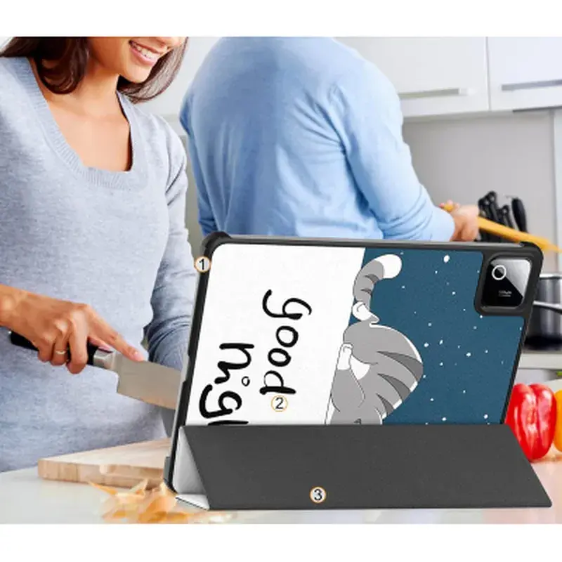 Чохол до планшета BeCover Smart Case Xiaomi Pad 8 / 8 Pro 11.2" Good Night (714588) - фото 6