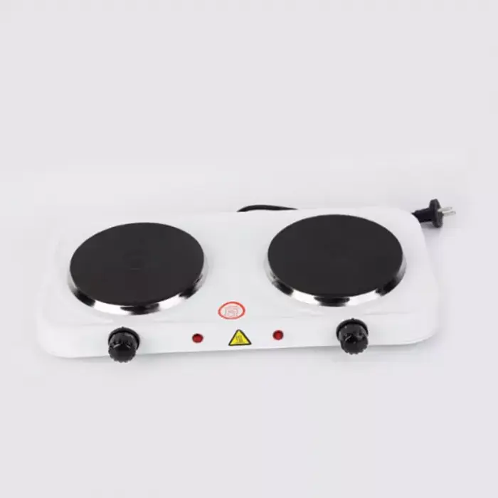 Плита електрична двокомфорна Hot Plate JX-2020A 2000W електроплита - фото 2