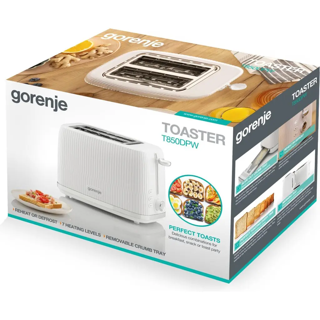 Тостер Gorenje T850DPW - фото 10