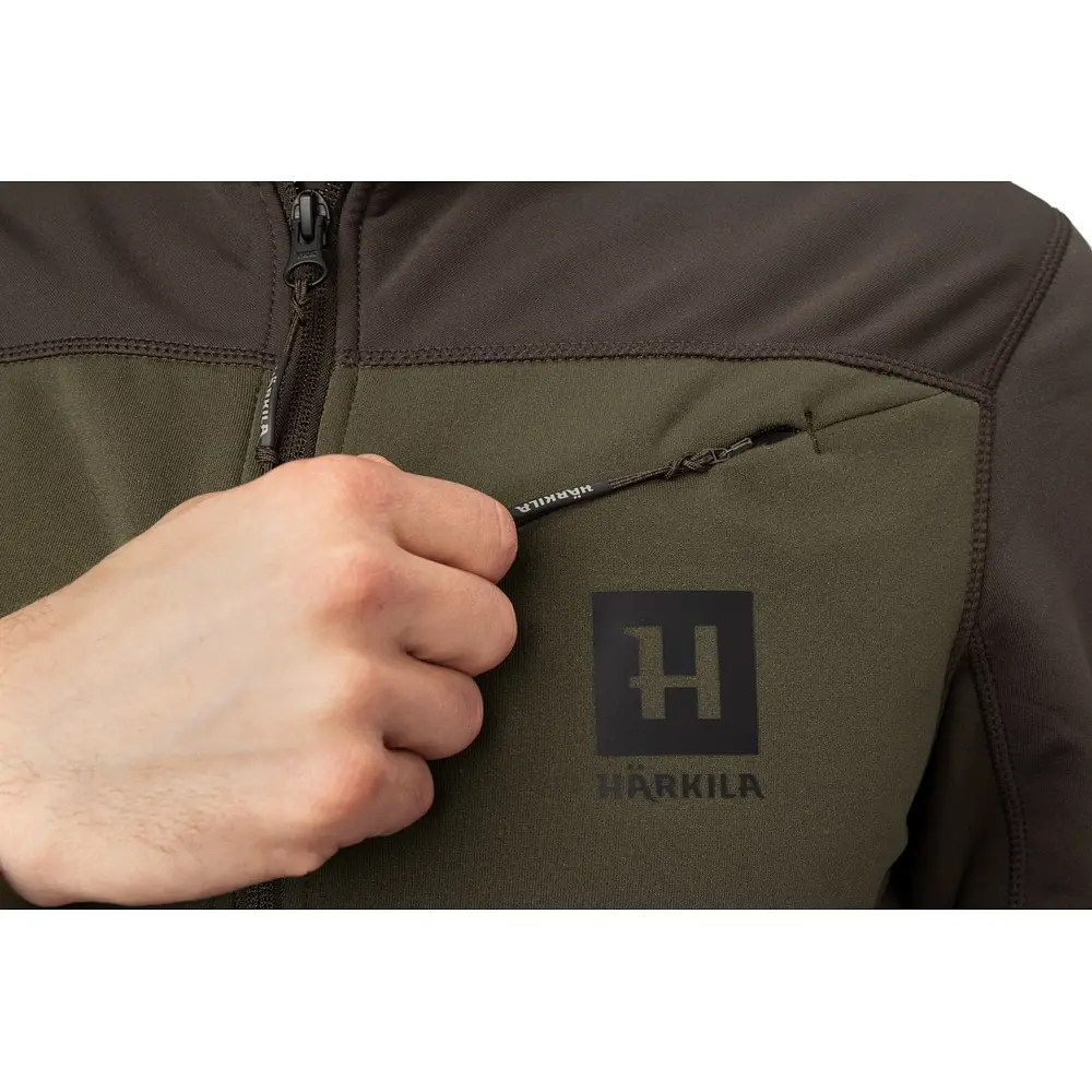 Куртка Harkila Olaf M Willow green/Shadow grey - фото 5