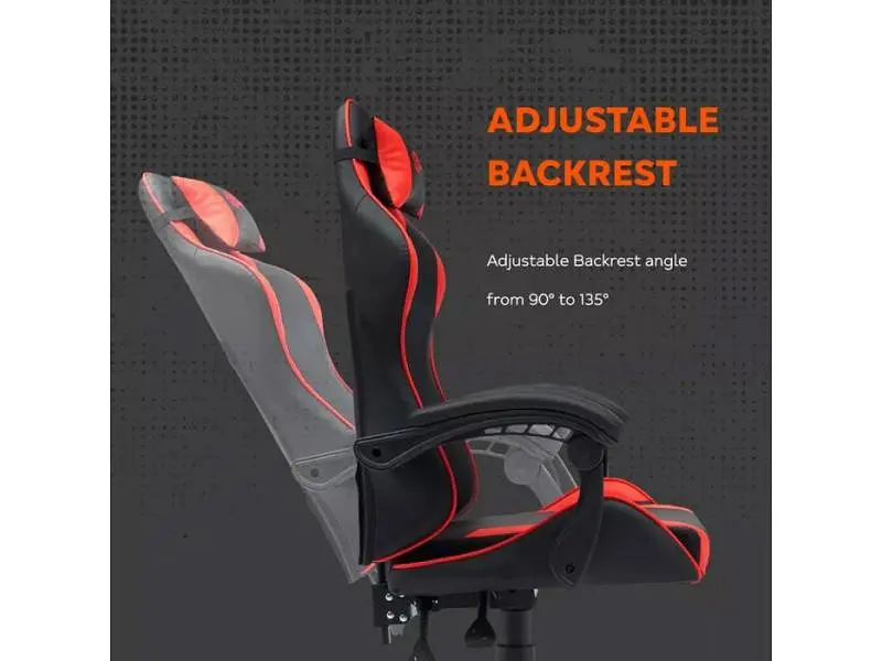 Комп'ютерне крісло для геймера Canyon Core SGCH2 Black/Red (CNE-SGCH2R) - фото 8