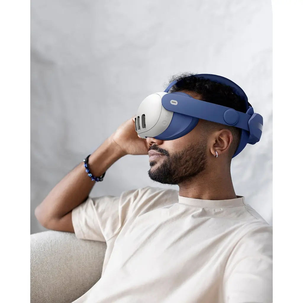 Крепление на голову Aubika Color Head Strap для Meta Quest 3/3S Blue 899-00630-01 [140185] - фото 7