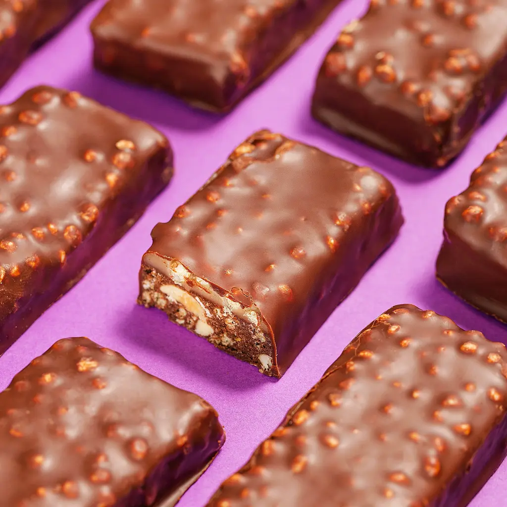 Набір шоколадних батончиків Fizi Mood Booster Choco Crunch 12 шт. - фото 6