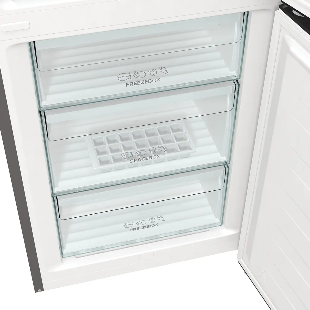 Холодильник Gorenje 185х60х60см 2 двери 206(108) л А++ нержавеющая сталь (RK6192EXL4) - фото 8