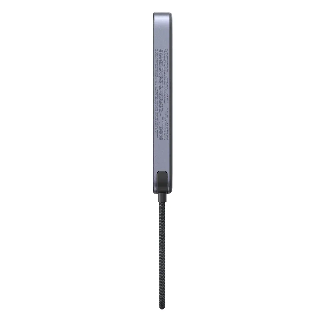 Батарея універсальна Ugreen 10000mAh 30W 1xUSB-C + 15W Magnetic Wireless + cable USB-C black (75982B) - фото 3