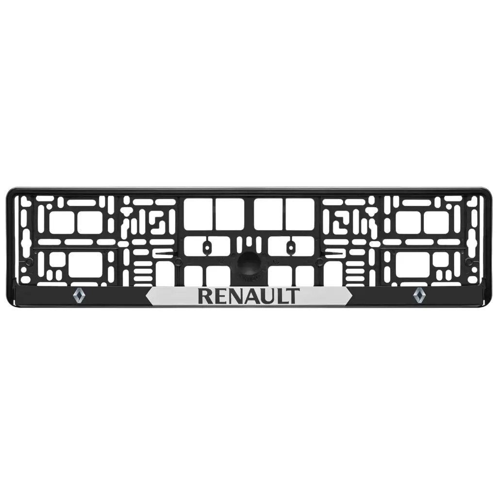 Рамка номерного знака Poputchik Renault (24-123-IS)