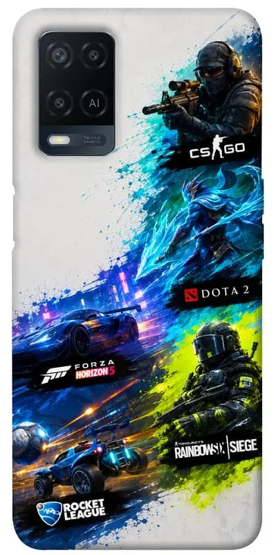 TPU чохол Demsky Full Throttle для Oppo A16s / A16
