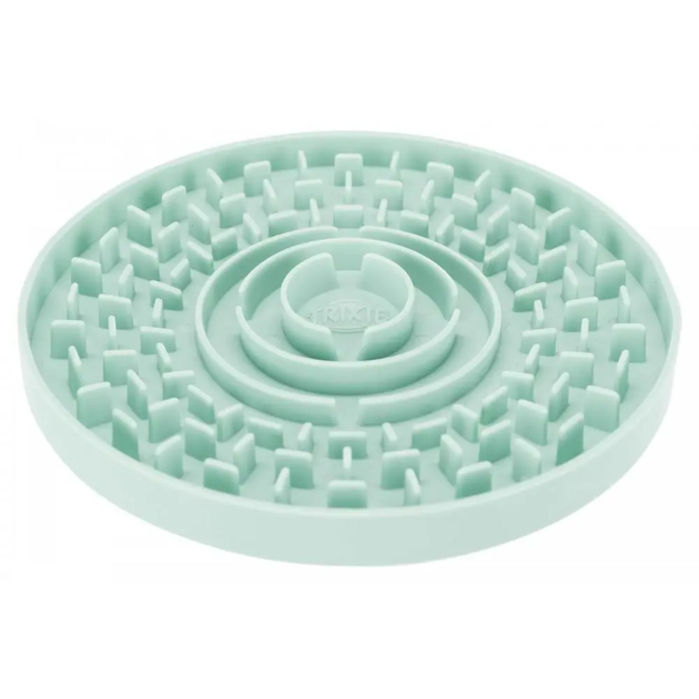 Миска Trixie Junior для повільного годування цуценят, блакитна, пластик, d 21 см - фото 7