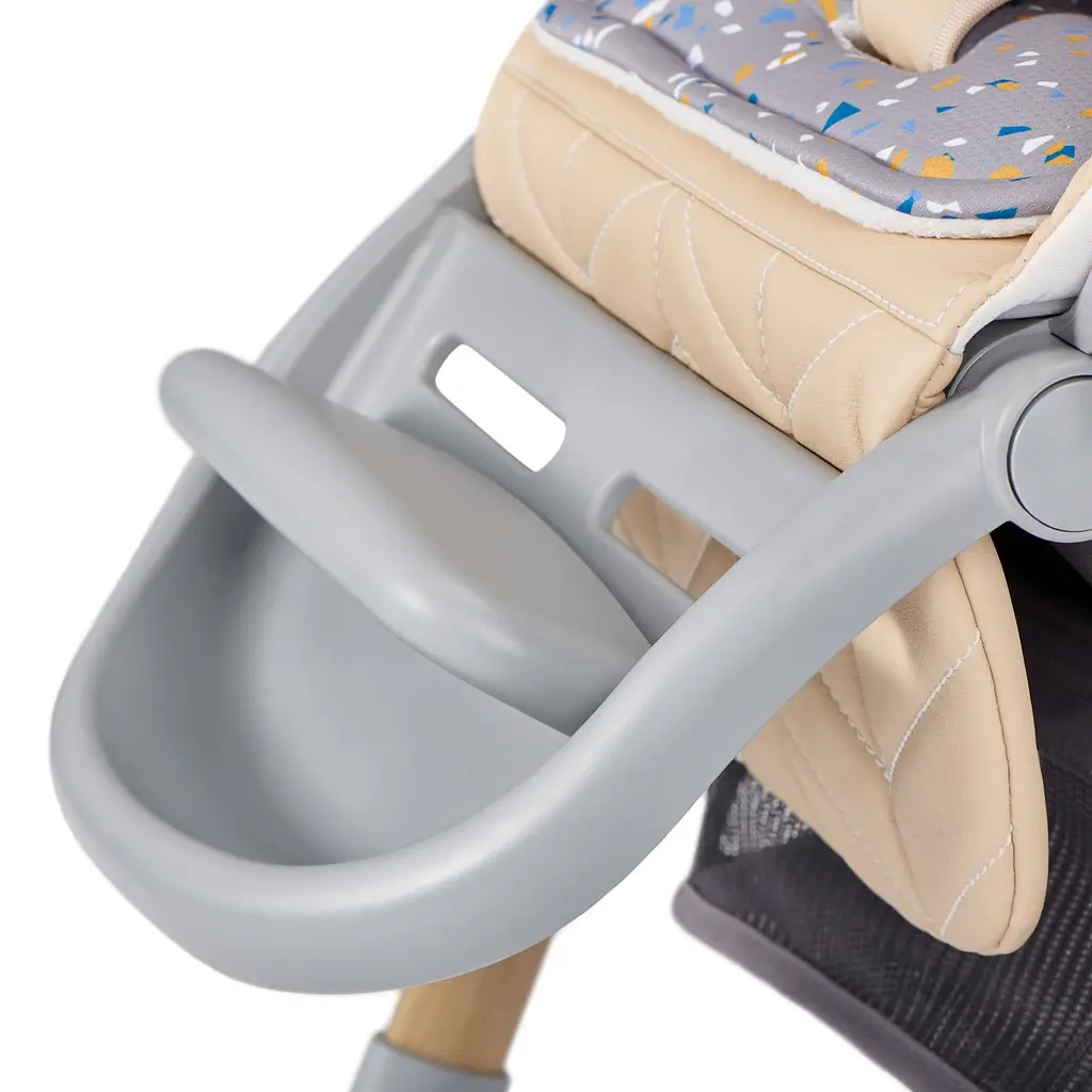 Стільчик для годування Kinderkraft Lastree Grey 2 в 1 (5902533917174) - фото 17