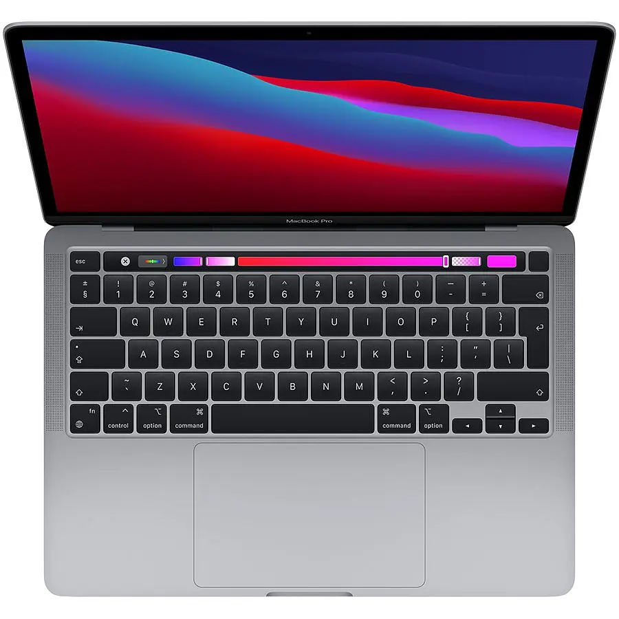 MacBook Pro 13" з Touch Bar Apple M1 (8C CPU/8C GPU), 8 ГБ, 256 ГБ, Космічний сірий (Grade A) Seller Refurbished - фото 2