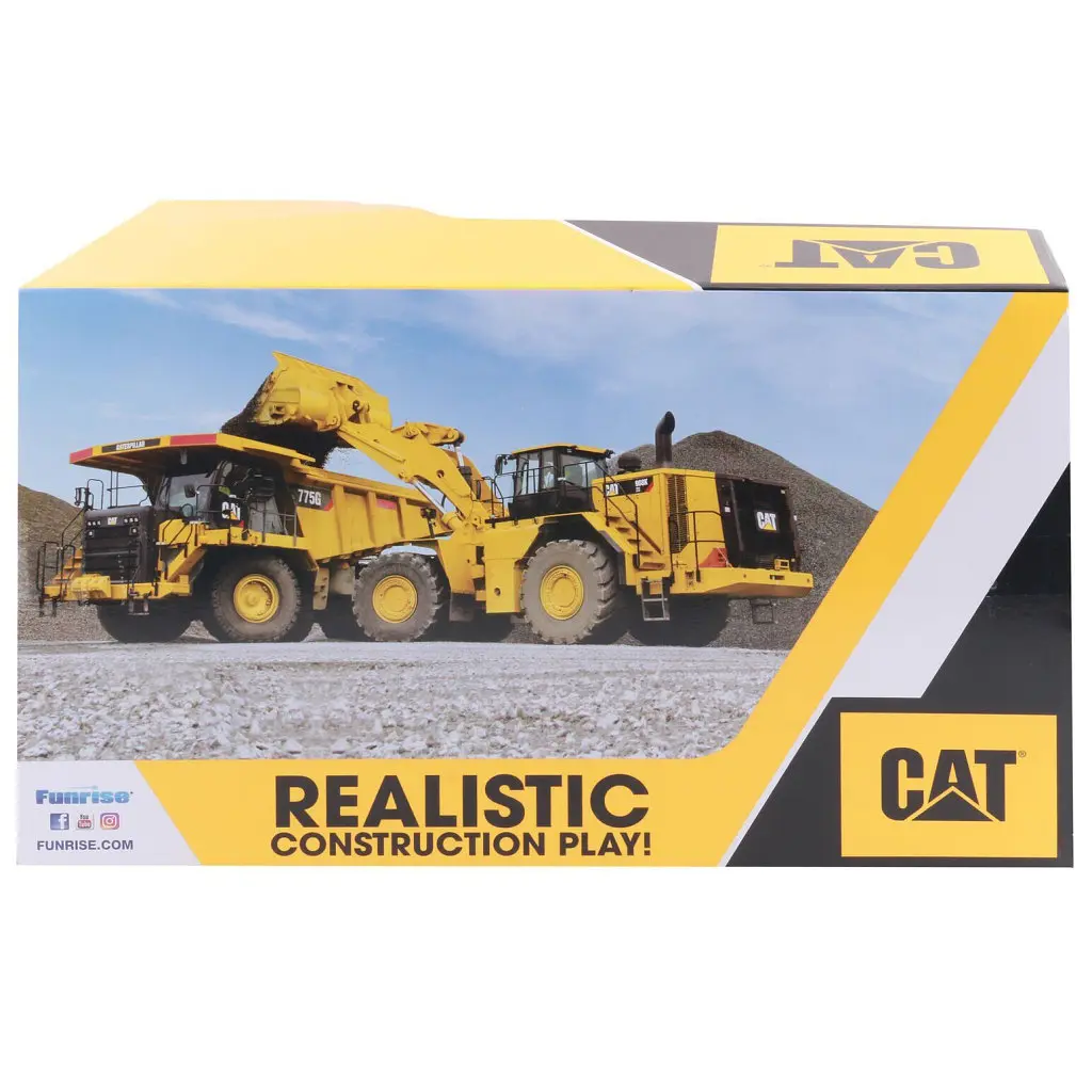 Машинка для дітей Funrise CAT Будівельна бригада Самоскид 25 см (82021F) - фото 5
