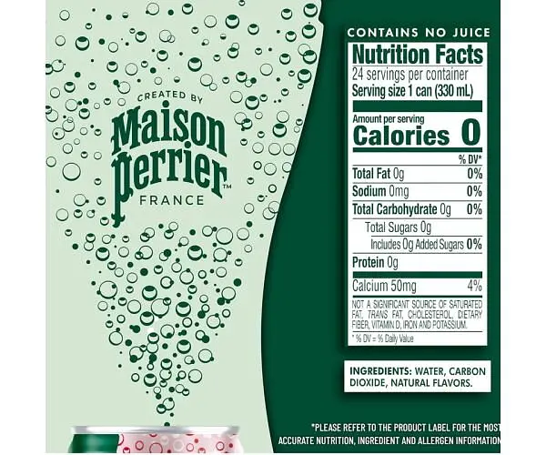 Maison Perrier Forever Strawberry, 0,25 л, Вода мінеральна зі смаком Полуниці Мейсон Пер'є, без цукру, ж/б - фото 2