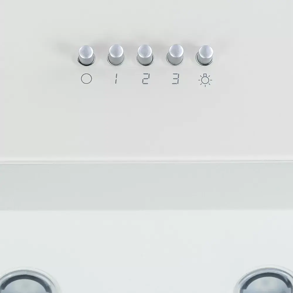 Витяжка декоративна похила Perfelli DN 6422 D 850 WH LED - фото 8
