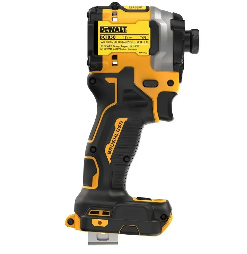 Шурупокрут акумуляторний ударний DeWalt без АКБ та ЗП DCF850N - фото 3