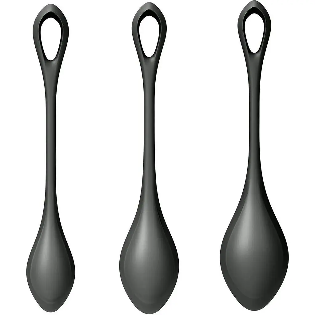 Набор йони бусин Satisfyer Yoni Power 2 Черный - фото 5