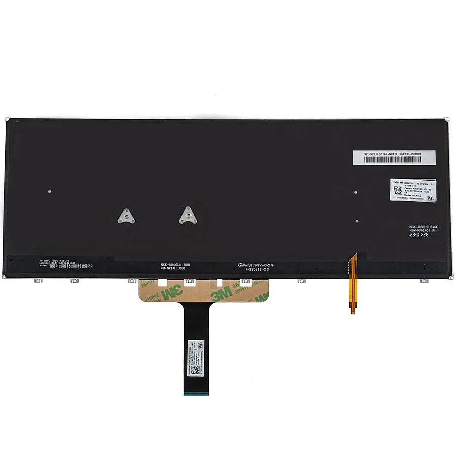 Клавіатура для ноутбука ASUS (B5402 series) rus чорний без фрейму підсвічування клавіш - фото 2