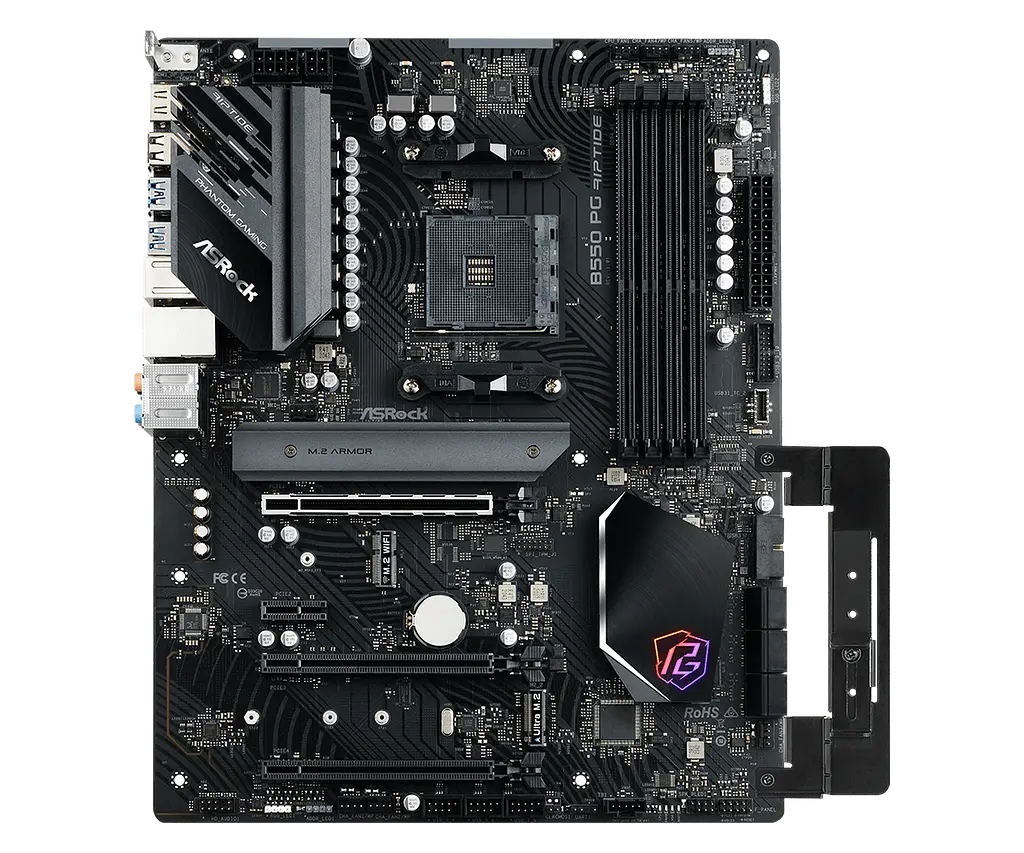 Материнська плата ASRock B550 PG Riptide Socket AM4 (B550 PG Riptide) - фото 2