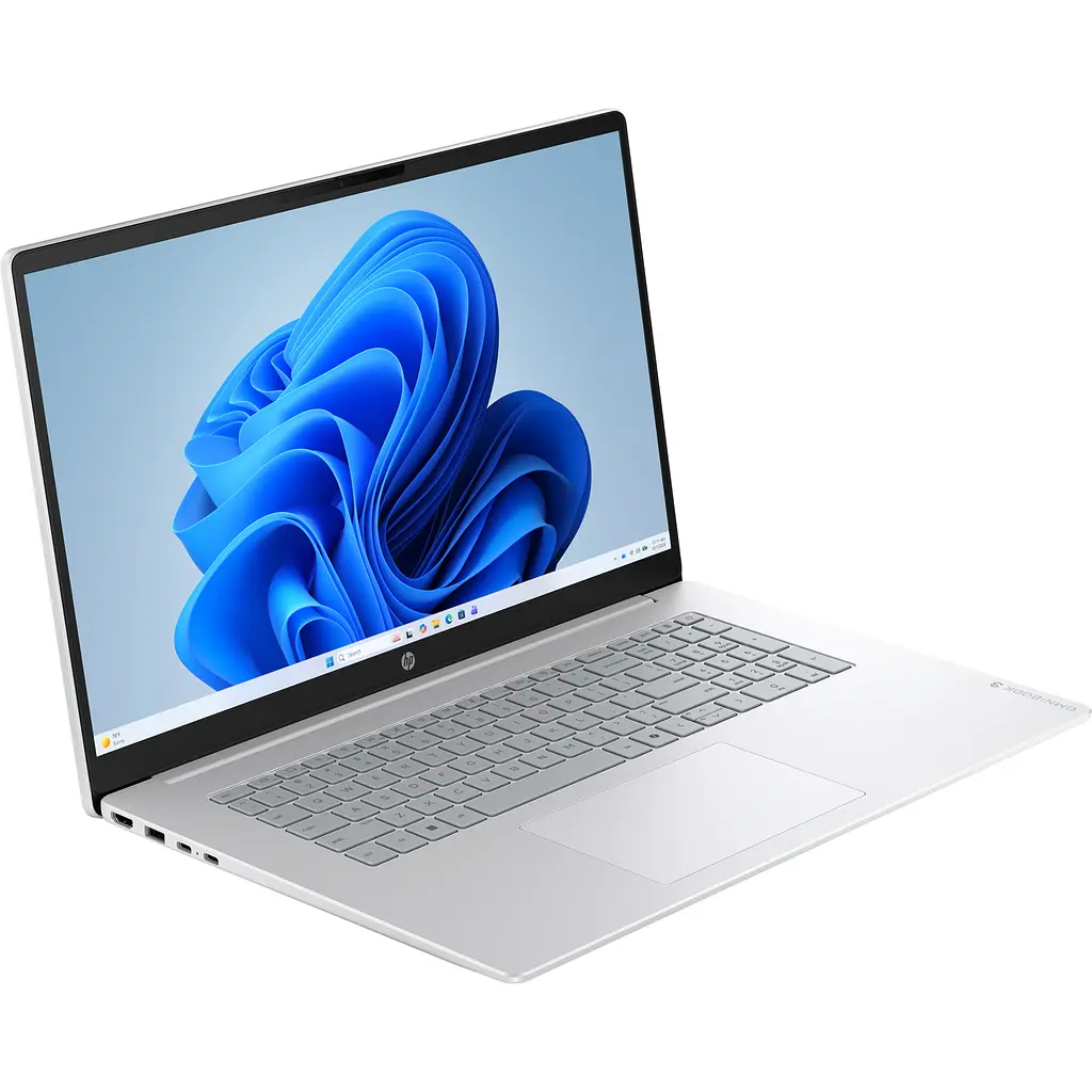 Ноутбук HP OmniBook 3 17-dk0001ua 17.3 FHD IPS, 300n/Core 3-100U(4.7)/16Gb/SSD512Gb/Intel Gr/DOS/Сріблястий (DM8D7EA) - фото 2