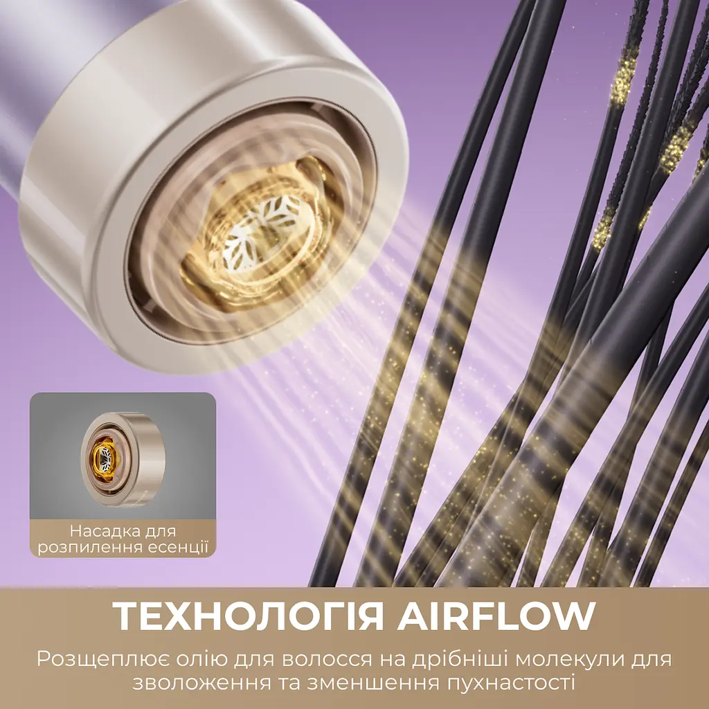 Фен-стайлер Dreame Pocket Ultra 4in1 Purple (AHD52-PPL) - фото 6