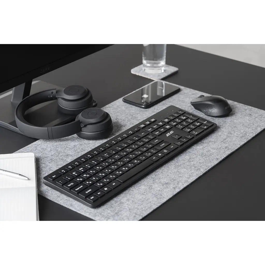 Клавіатура 2E KS260 WL UA Black (2E-KS260WB) [150959] - фото 9