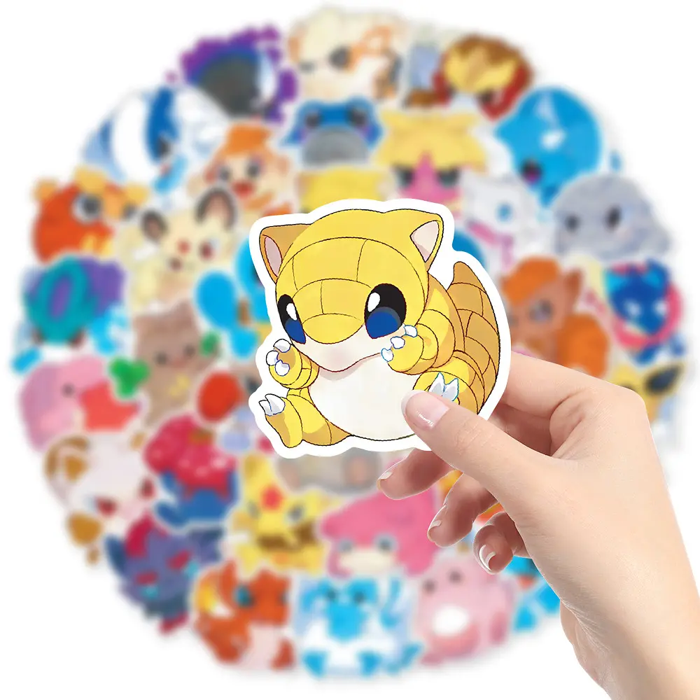 Стікерпак Покемон Набір наклейок GeekLand Pokemon 50 штук - фото 3