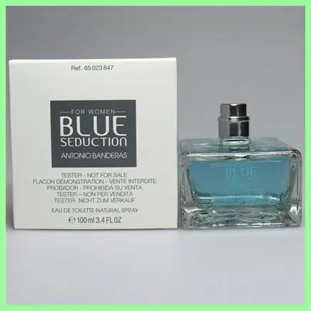  Antonio Banderas Blue Seduction woman 100 мл ТЕСТЕР туалетная вода - фото 2