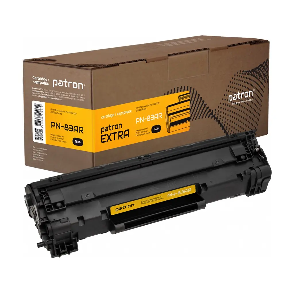 Картридж Patron HP LJ CF283A Extra (PN-83AR)
