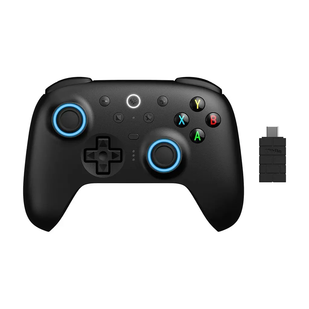 Геймпад 8BitDo Ultimate 2 для Windows і Android, ігровий контролер TMR, Еффект Холла Чорний - фото 2