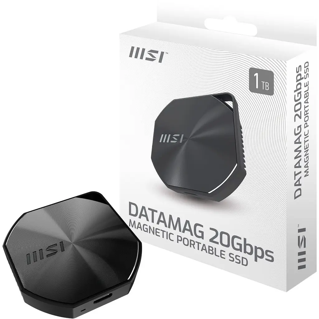 Накопичувач SSD MSI SSD 1TB MAGNETIC DATAMAG USB Type-C (S78-440L0B0-P83) - фото 6