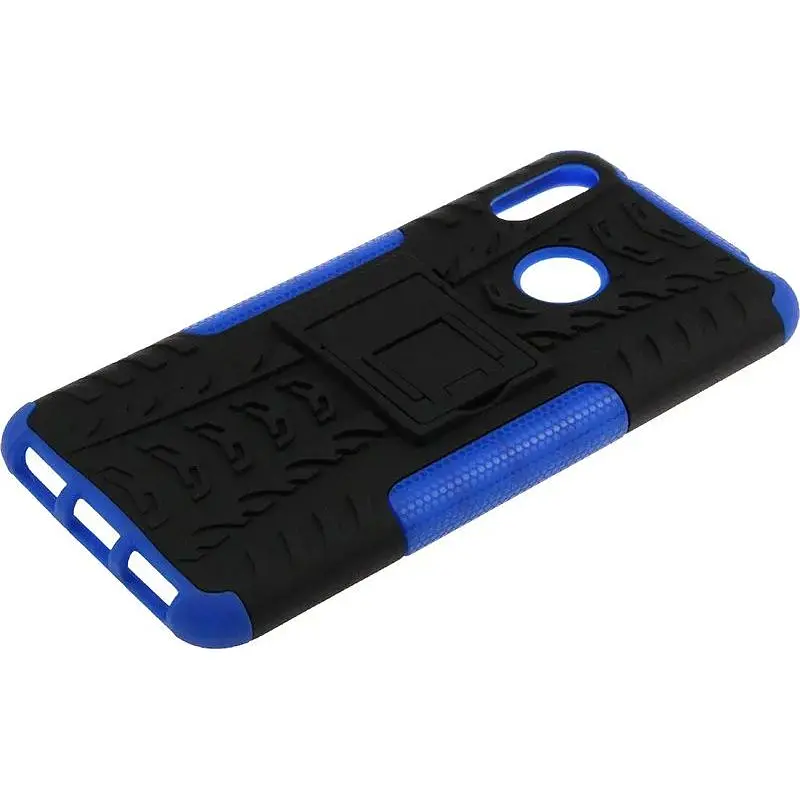 Чехол-накладка Toto Dazzle Kickstand 2 in 1 Case HuAwei Y7 Pro 2019/Enjoy 9 Blue - фото 7