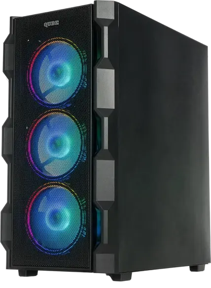 Корпус QUBE Corsair ARGB Black (CORSAIR_FMNU3) - фото 2