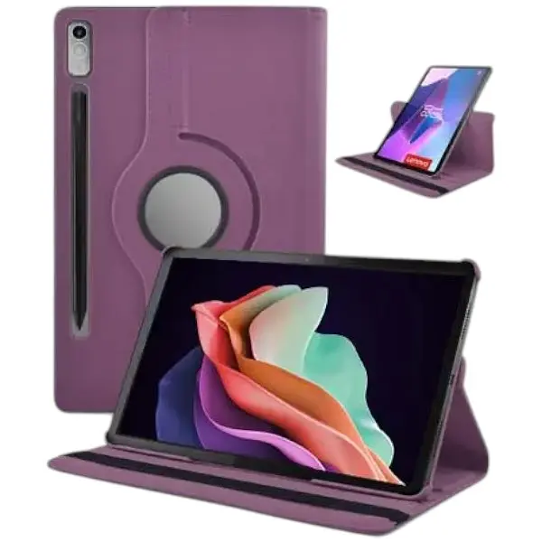 Чехол-книжка для планшета Lenovo P11 Pro 2nd Gen TB-132FU /TB-138FC 11.2" поворотный 360 Purple - фото 1