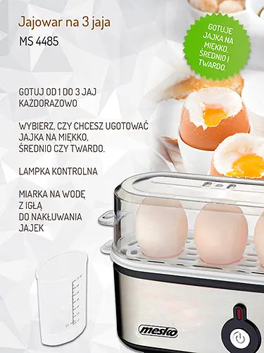 Яйцеварка Mesko MS 4485 - фото 6