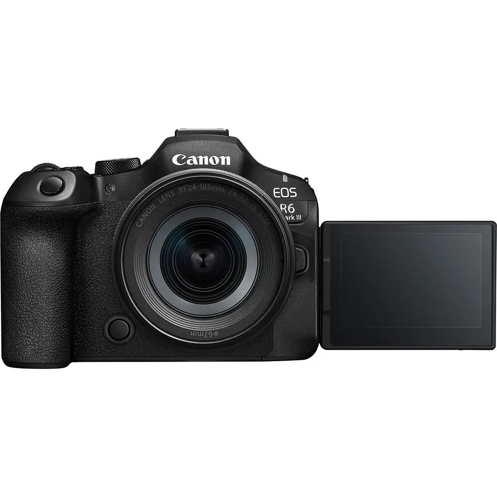 Бездзеркальний фотоапарат Canon EOS R6 Mark III Kit RF 24-105mm f/4-7.1 IS STM Black (7084C031) UA [169371] - фото 3