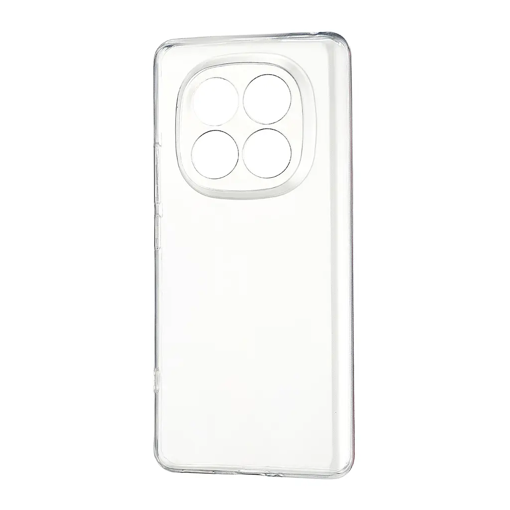 Чохол Silicone Case WS Protected Camera Xiaomi Redmi Note 14 Pro Plus 5G Прозорий