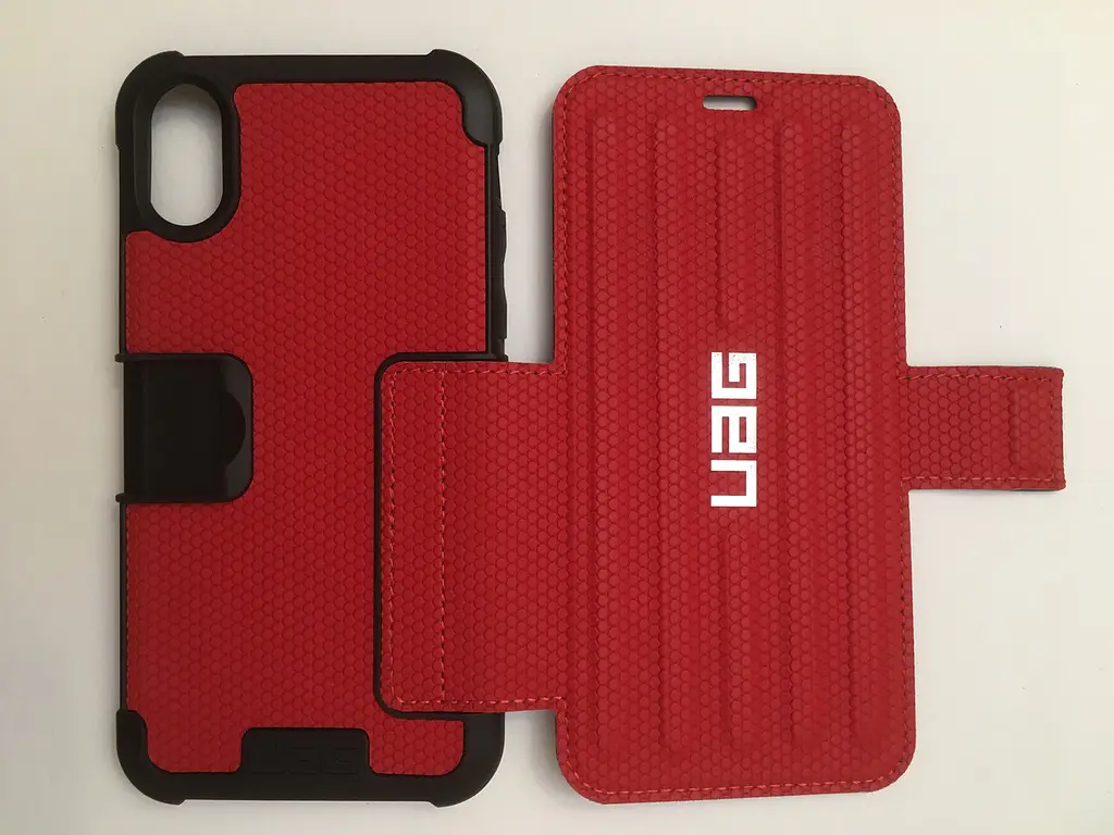 Оригінальний чохол-книжка UAG Metropolis Series IPHX-E-MG (Original) для iPhone X/XS (5.8") Magma - фото 2