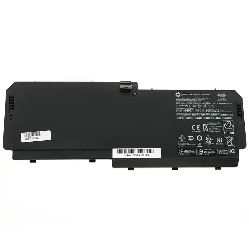 Акумулятор для ноутбука HP AM06XL (ZBook 17 G5, Zbook 17 G6) 11.55V 8310 mAh 95.9Wh Black - фото 3