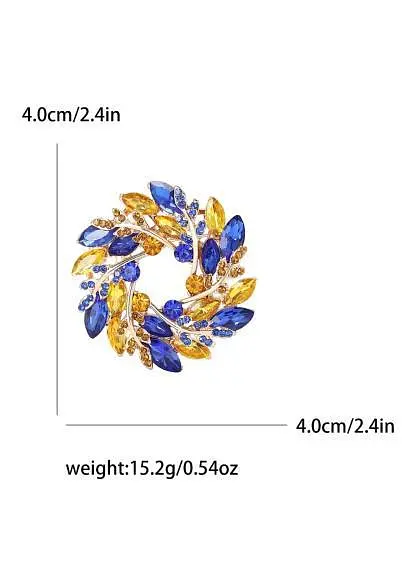 Брошь Венок колоски брошь символ Украины - фото 2