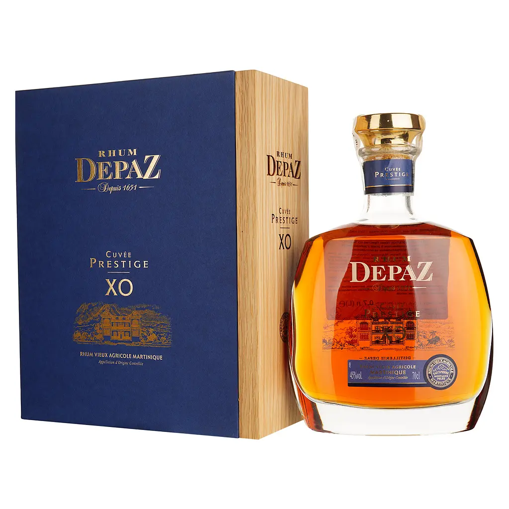 Ром Depaz Cuvee Prestige XO, 45%, 0.7 л - фото 2