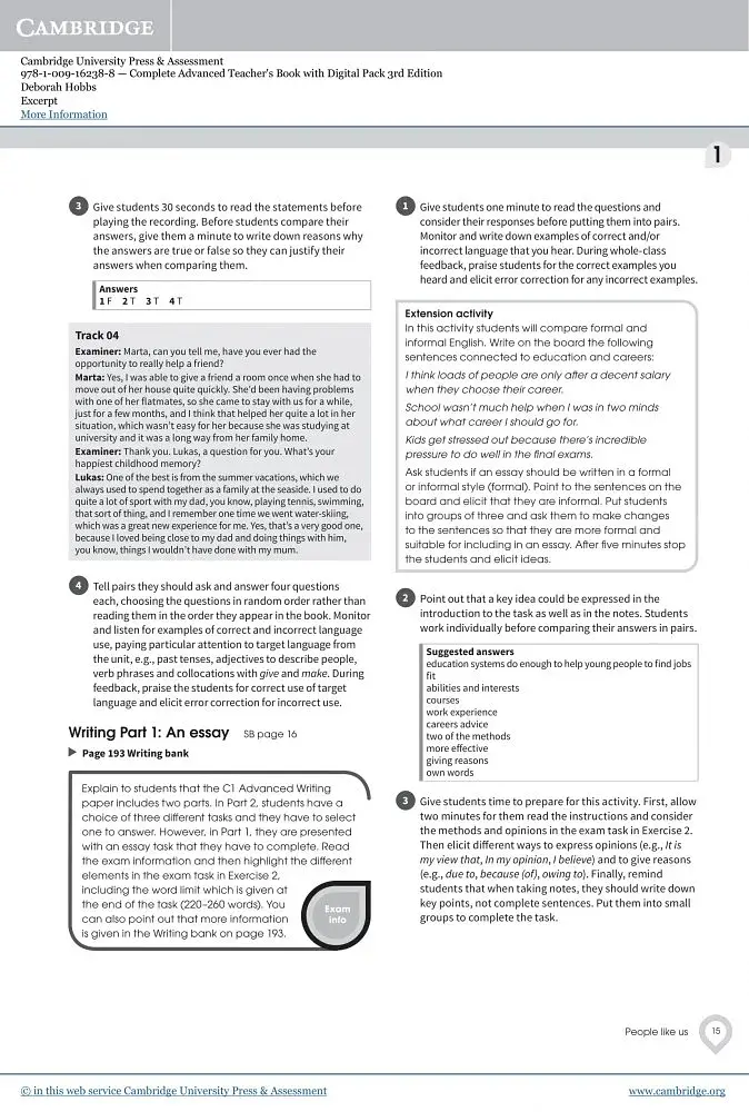 Complete Advanced. Teacher's Book with Digital Pack - фото 7