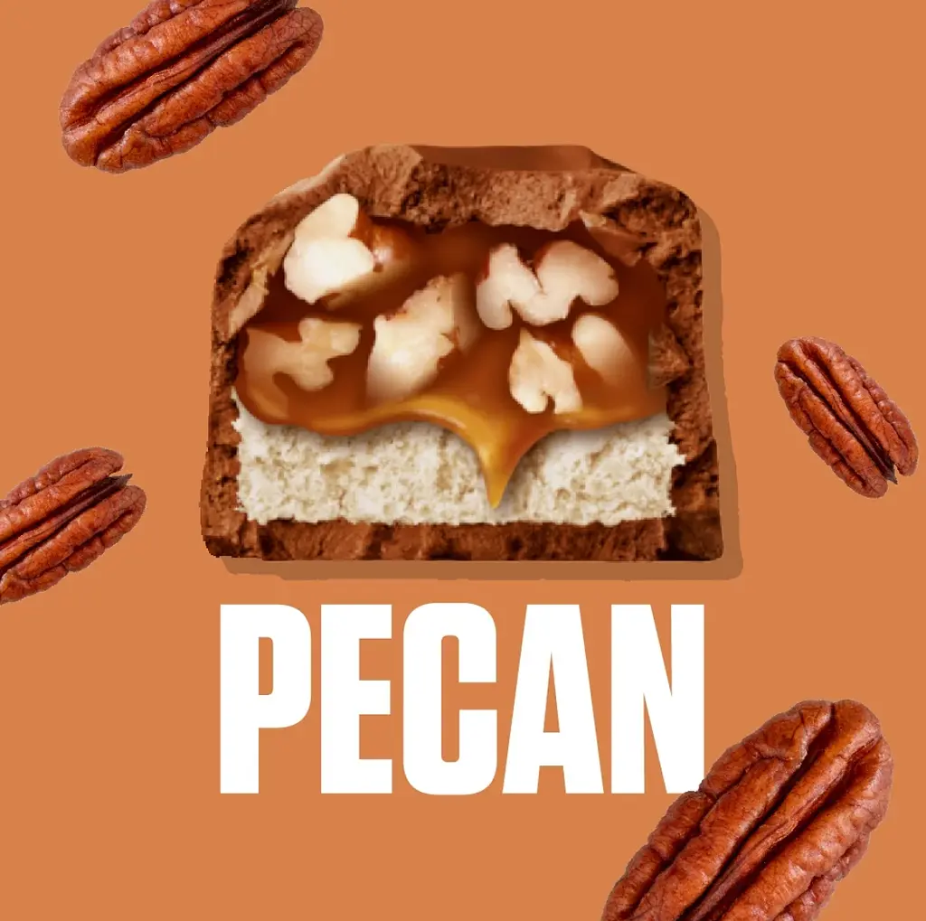 Шоколадний батончик Snickers Pecan Milk Chocolate Bar Share Size 79.9 г - фото 2