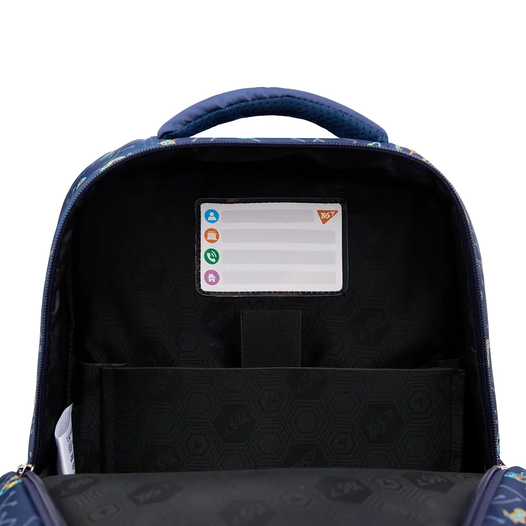 Рюкзак шкільний YES S-52 Ergo Football Gamer 36х28х13 см Різнокольоровий (559891) - фото 7