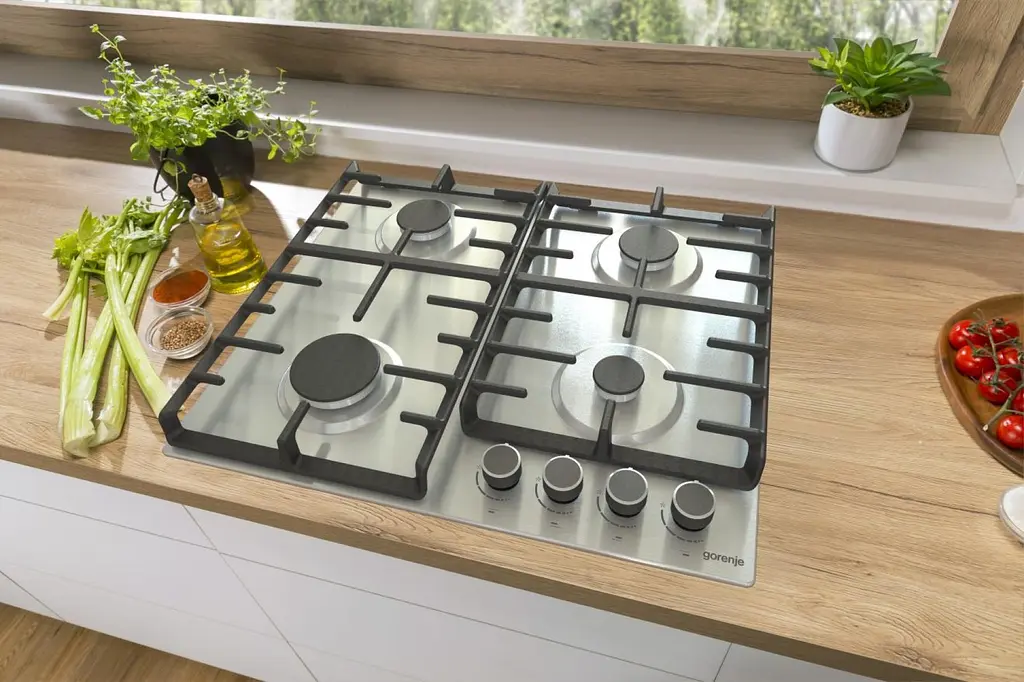 Комплект духовка електрична Gorenje BO6737E02XK + варильна поверхня газова G642ABX нержавіюча сталь - фото 5
