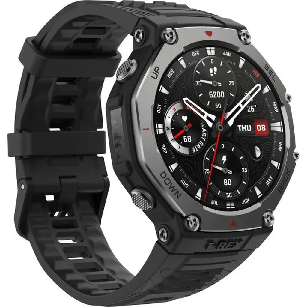 Cмарт - часы Amazfit T-Rex 3 W2323GL2N Onyx - фото 3