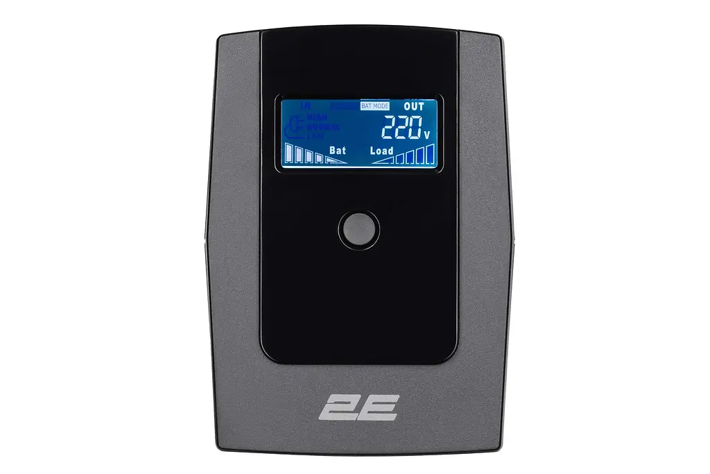 2E Джерело безперебійного живлення DD650, 650VA/360W, LCD, USB, 2xSchuko - фото 2